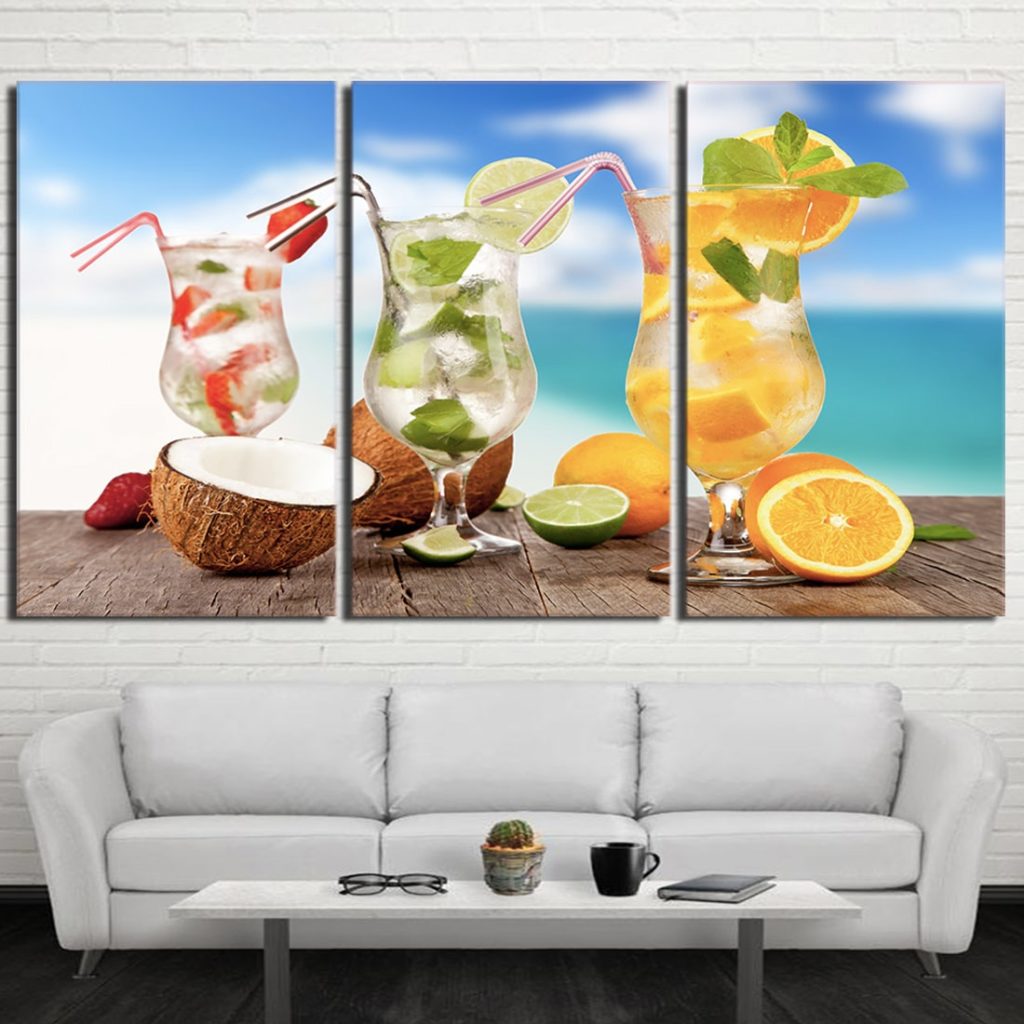 Seaside cocktail board